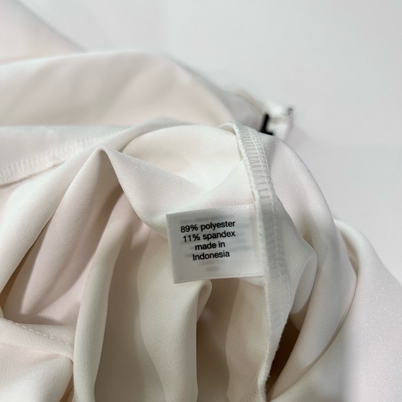 Lane Bryant White Jumpsuit with Tie Waist - Picture 10 of 16